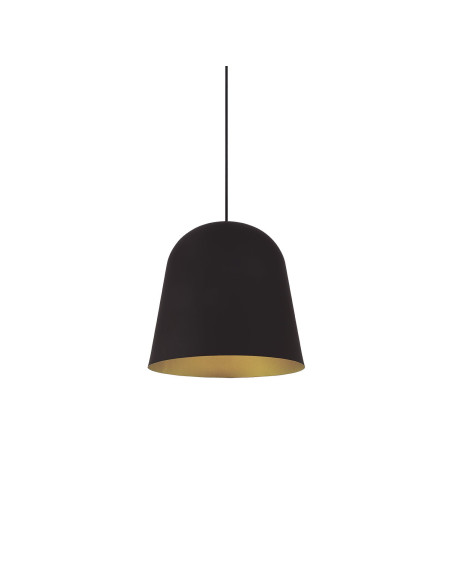 Lámpara colgante modelo MD6074B-BGD en color Negro para 1xE27 (no incluida)