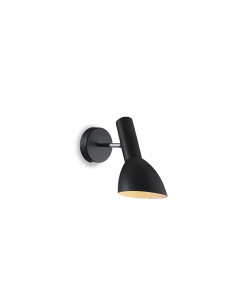 Aplique de pared modelo MB4279-BK en color Negro para 1xE27 (no incluida)