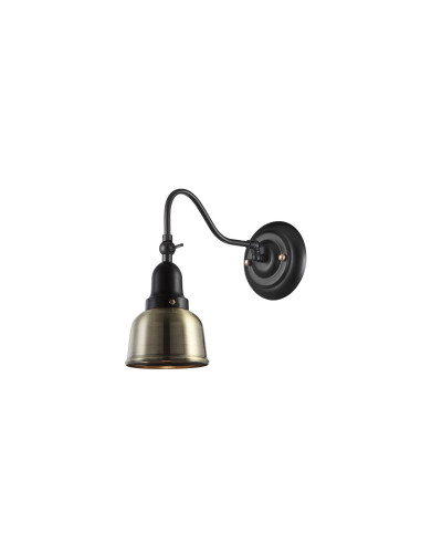 Aplique de pared modelo MB6176-ABE en color Bronce Antiguo para 1xE27 (no incluida)