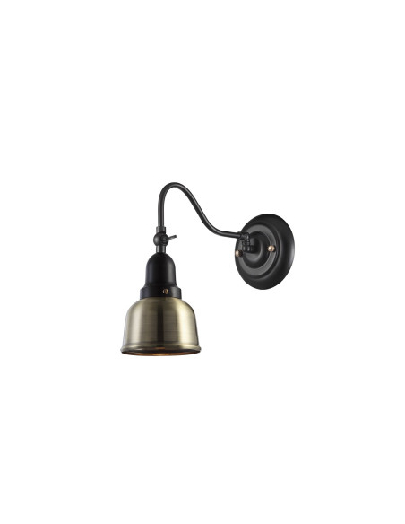 Aplique de pared modelo MB6176-ABE en color Bronce Antiguo para 1xE27 (no incluida)