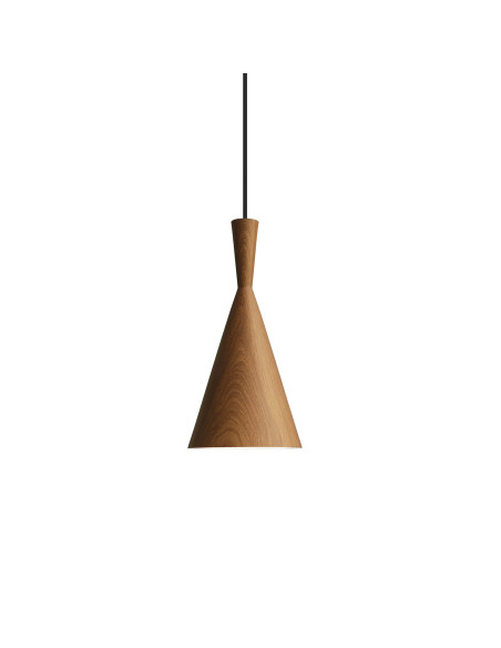 Lámpara colgante modelo MD5187-DKWD en color Pintura Imitación Madera para 1xE27 (no incluida)