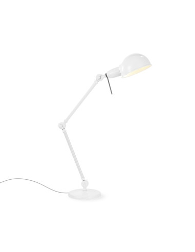 Lámpara de mesa modelo MT6143-2W en color Blanco para 1xE27 (no incluida)
