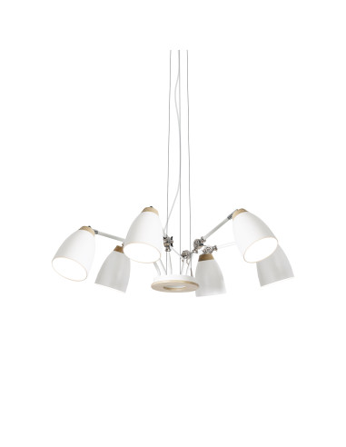 Lámpara colgante modelo MD2227 para 6XE27 (no incluida)