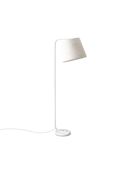 Lámpara de pie modelo ML2260-WH en color Blanco para 1xE27 (no incluida)