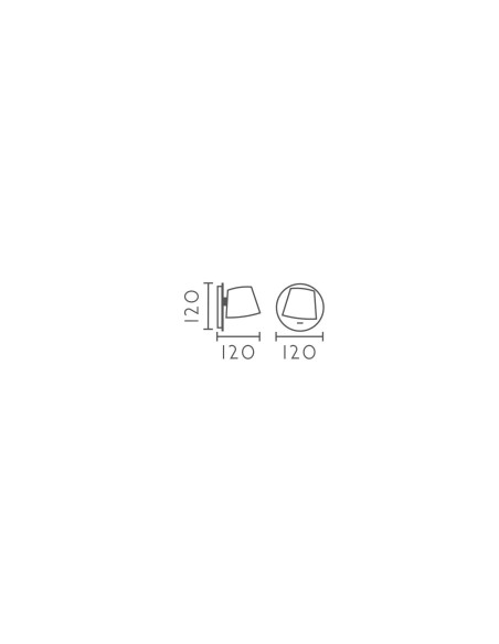 Aplique de pared modelo MB2215