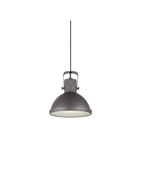 Lámpara colgante modelo MD9139-RT en color Gris Rustico para 1xE27 (no incluida)