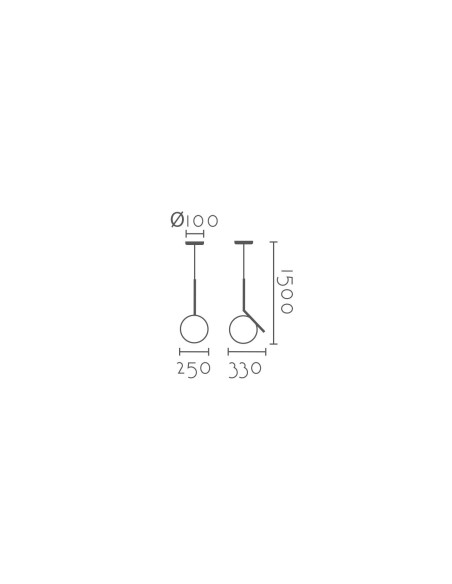 Lámpara colgante modelo MD4052-330W en color Blanco para 1xE27 (no incluida)