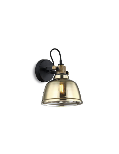 Aplique de pared modelo MB8021S-TGD en color Dorado para 1xE27 (no incluida)