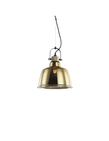 Lámpara colgante modelo MD8021AL-TGD en color Dorado para 1xE27 (no incluida)