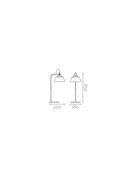 Lámpara de mesa modelo MT8021S-TCP en color Cobre para 1xE27 (no incluida)