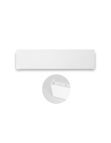 Aplique de pared modelo NOA-14W en color Blanco