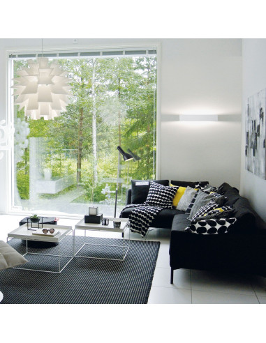 Aplique de pared modelo NOA-14W en color Blanco
