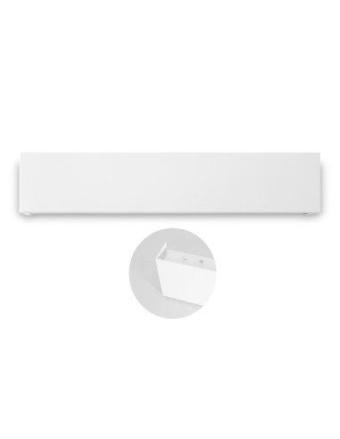 Aplique de pared modelo NOA-24W en color Blanco