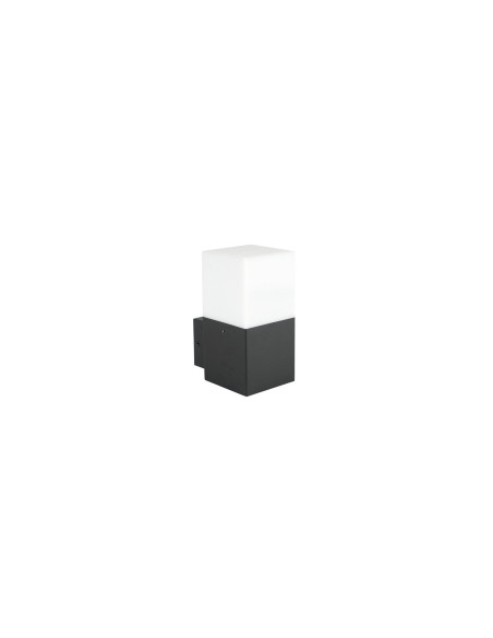 Aplique de pared modelo 103605-BK en color Negro para 1xE27 (no incluida)