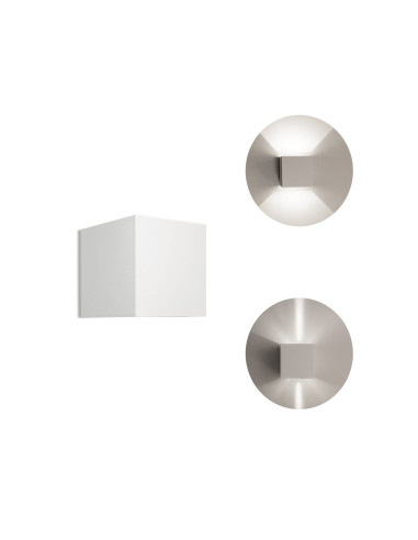 Aplique de pared modelo 1080G01-WH en color Blanco
