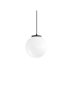 Lámpara colgante modelo PLU PG300 OPAL en color Blanco Opal