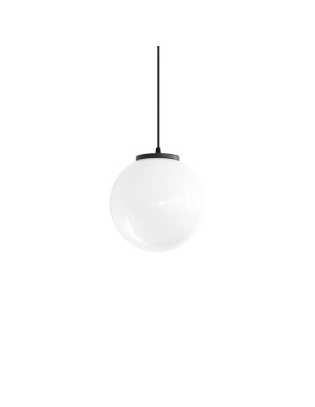 Lámpara colgante modelo PLU PG300 OPAL en color Blanco Opal