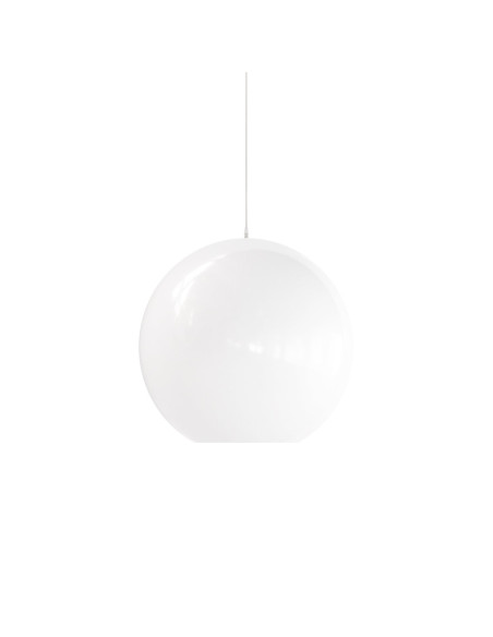 Lámpara colgante modelo JUP PG600 OPAL en color Blanco Opal