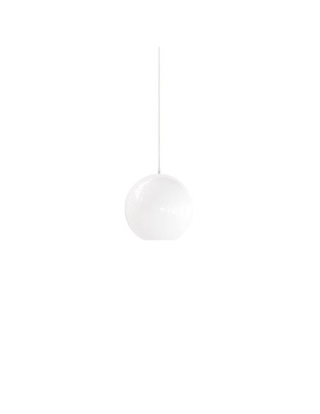 Lámpara colgante modelo JUP PG300 OPAL en color Blanco Opal