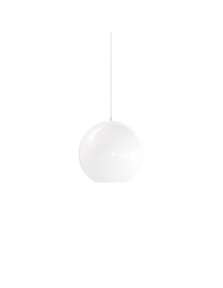Lámpara colgante modelo JUP PG400 OPAL en color Blanco Opal