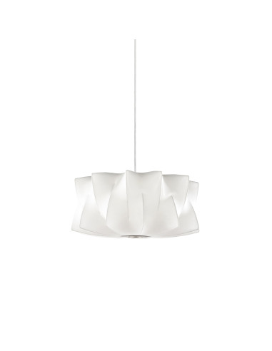 Lámpara colgante modelo P11921-54 ARANYA en color Blanco para 1xE27 (no incluida)