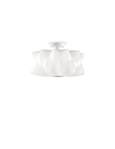 Plafón de techo modelo C11921-54 ARANYA en color Blanco para 1xE27 (no incluida)