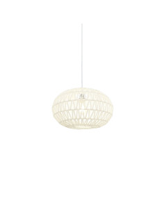 Lámpara colgante modelo MD3061-WH en color Blanco para 1xE27 (no incluida)
