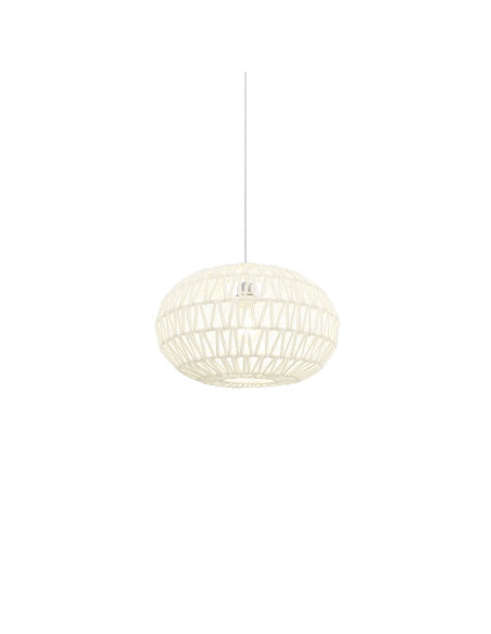 Lámpara colgante modelo MD3061-WH en color Blanco para 1xE27 (no incluida)