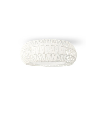 Plafón de techo modelo MX3060-450 en color Blanco para 3xE27 (no incluida)