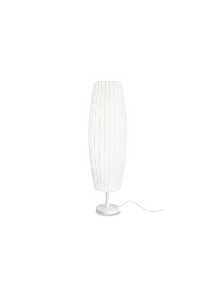 Lámpara de pie modelo F10307-42 ORUGA en color Blanco para 3XE14 (no incluida)