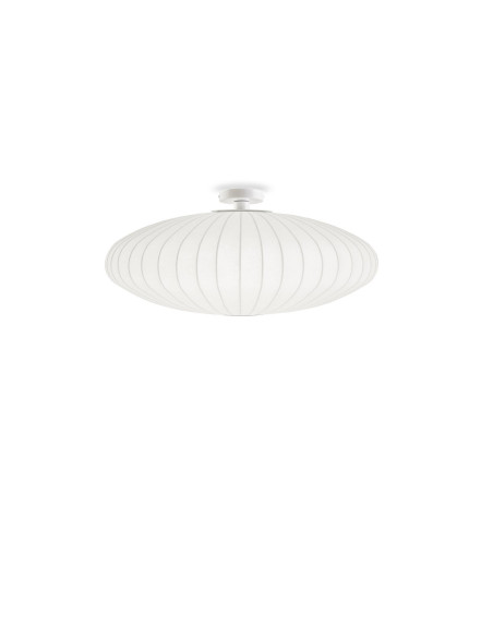 Plafón de techo modelo C10905-75 OVAL en color Blanco para 1xE27 (no incluida)