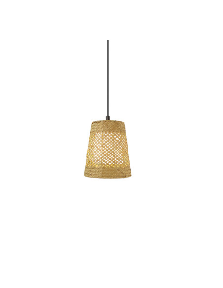 Lámpara colgante modelo ALOE-190 en color Natural para 1xE27 (no incluida)