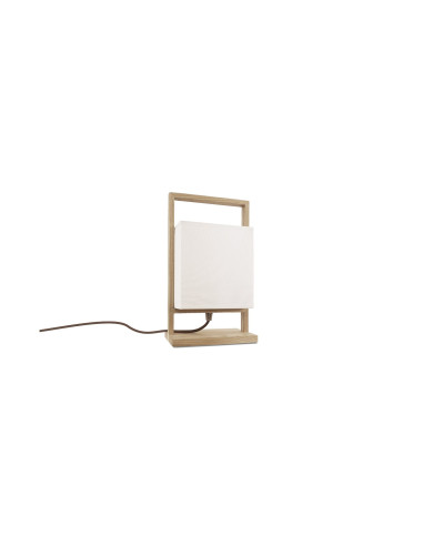 Lámpara de mesa modelo GRANADO en color Natural para 1xE27 (no incluida)