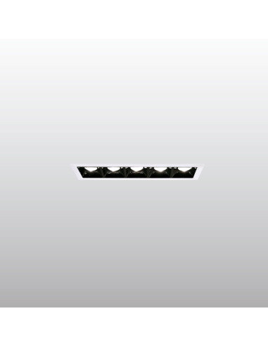 Aplique de pared modelo CUBIC5 - TRIAC REGULABLE en color Blanco