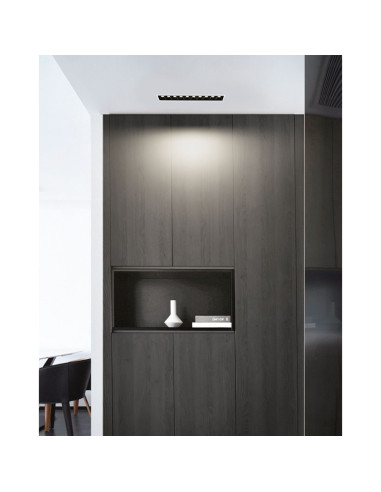 Aplique de pared modelo CUBIC10 - ON/OFF en color Blanco
