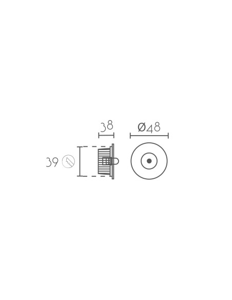Empotrable modelo MINI9020-WH en color Blanco