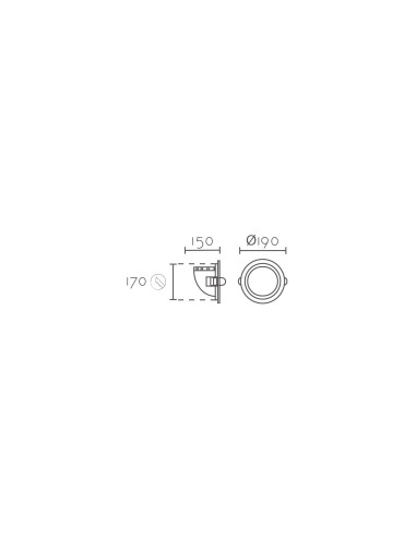 Empotrable modelo DL125