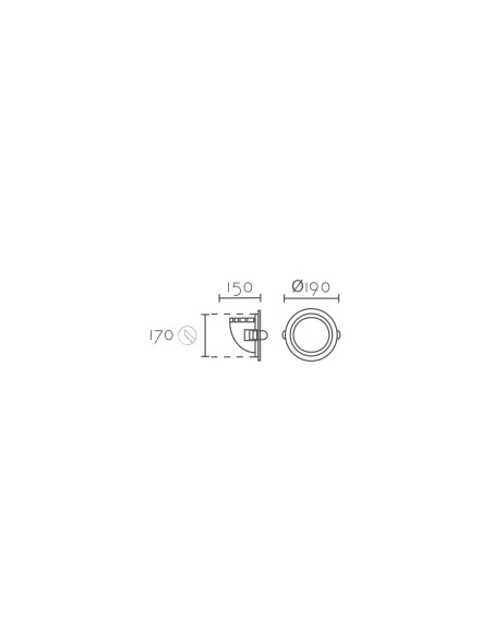 Empotrable modelo DL125