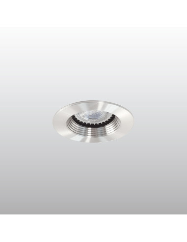 Empotrable modelo ARO LBR109-AL en color Aluminio para 1xGU10 (no incluida)