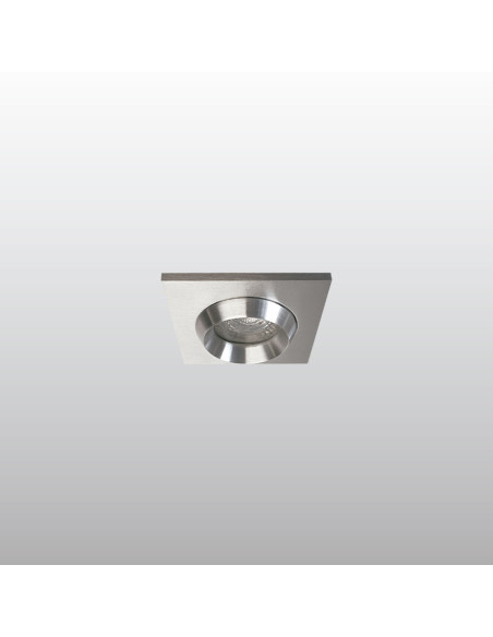 Empotrable modelo ARO QS0.221 en color Aluminio para 1xGU10 (no incluida)