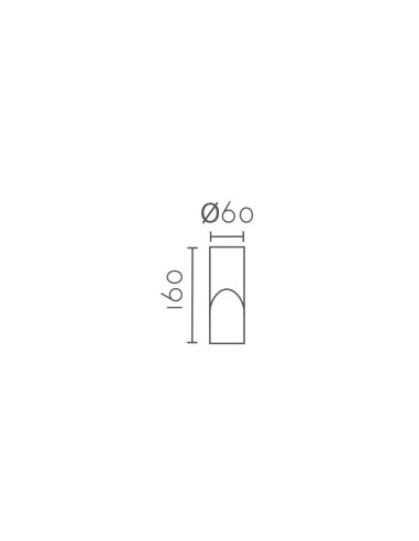 Plafón de techo modelo MX8200 para 1xGU10 (no incluida)