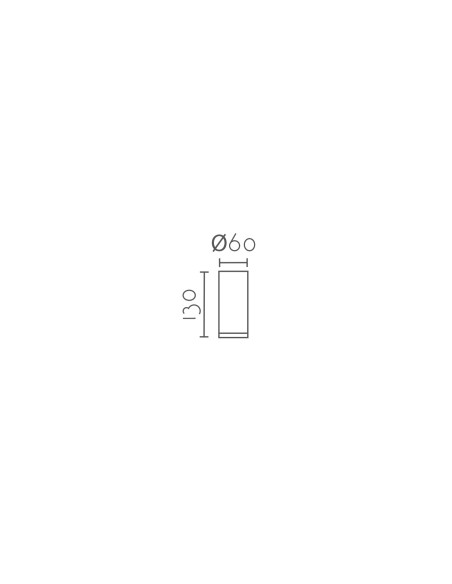 Plafón de techo modelo MX8104 para 1xGU10 (no incluida)