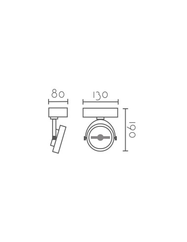 Aplique de pared modelo MX1130