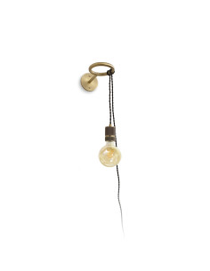 Aplique de pared modelo MB2566-BGD en color Bronce Antiguo para 1xE27 (no incluida)