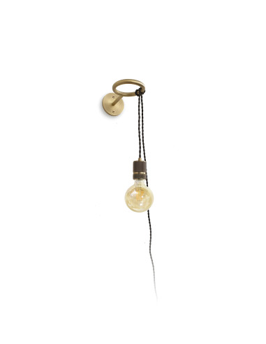 Aplique de pared modelo MB2566-BGD en color Bronce Antiguo para 1xE27 (no incluida)