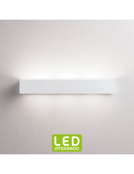 Aplique de pared modelo NORMA 500 en color Blanco