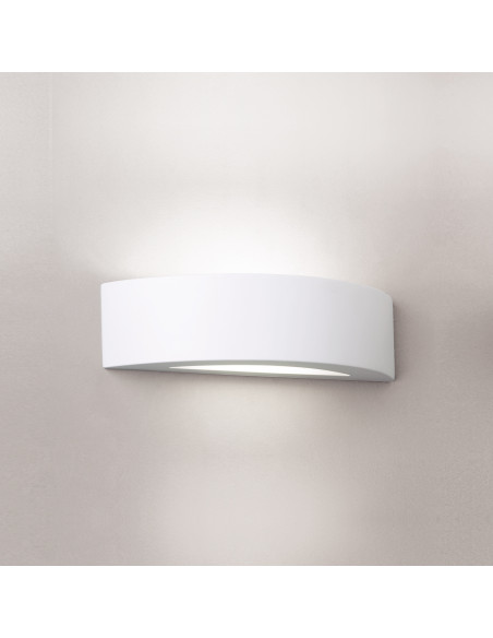 Aplique de pared modelo LARA 355 en color Blanco para 1xE27 (no incluida)