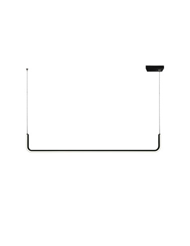 Lámpara colgante modelo MD5504-BK en color Negro
