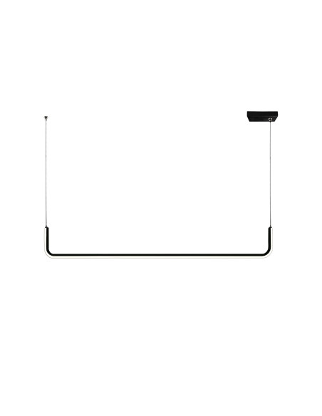 Lámpara colgante modelo MD5504-BK en color Negro