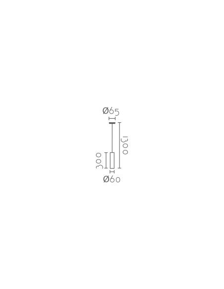 Lámpara colgante modelo MD8105-BK en color Negro para 1xGU10 (no incluida)